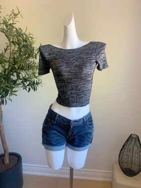 Aritzia Wilfred Free Open Back Crop Top XS